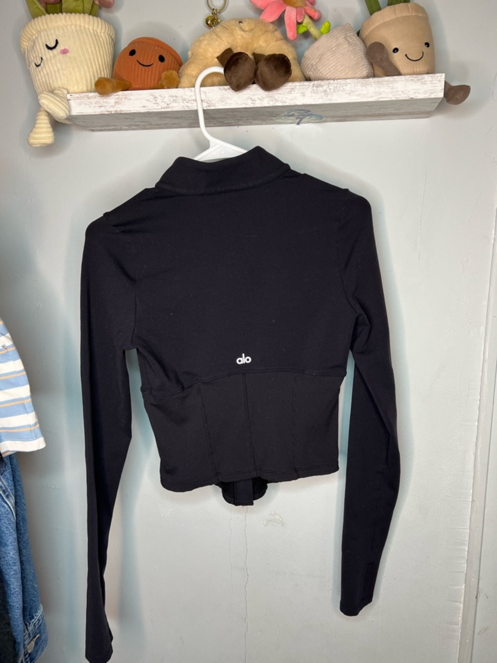 ALO Airbrush Corset Full Zip Jacket size s